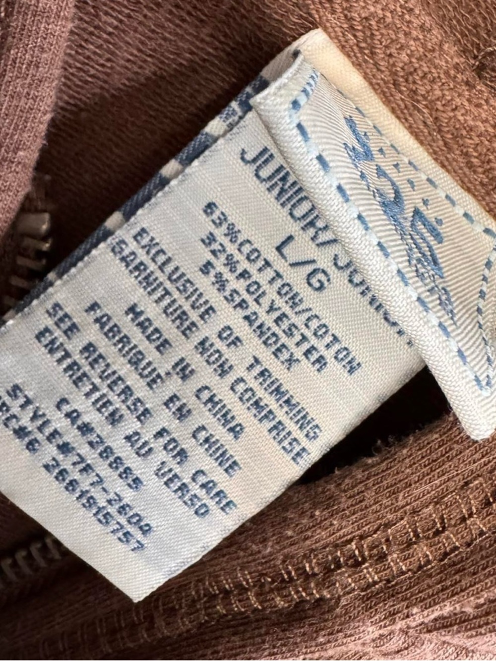 725 Originals Star Detail Short Sleeve Y2K Hoodie - Picture 4 of 4